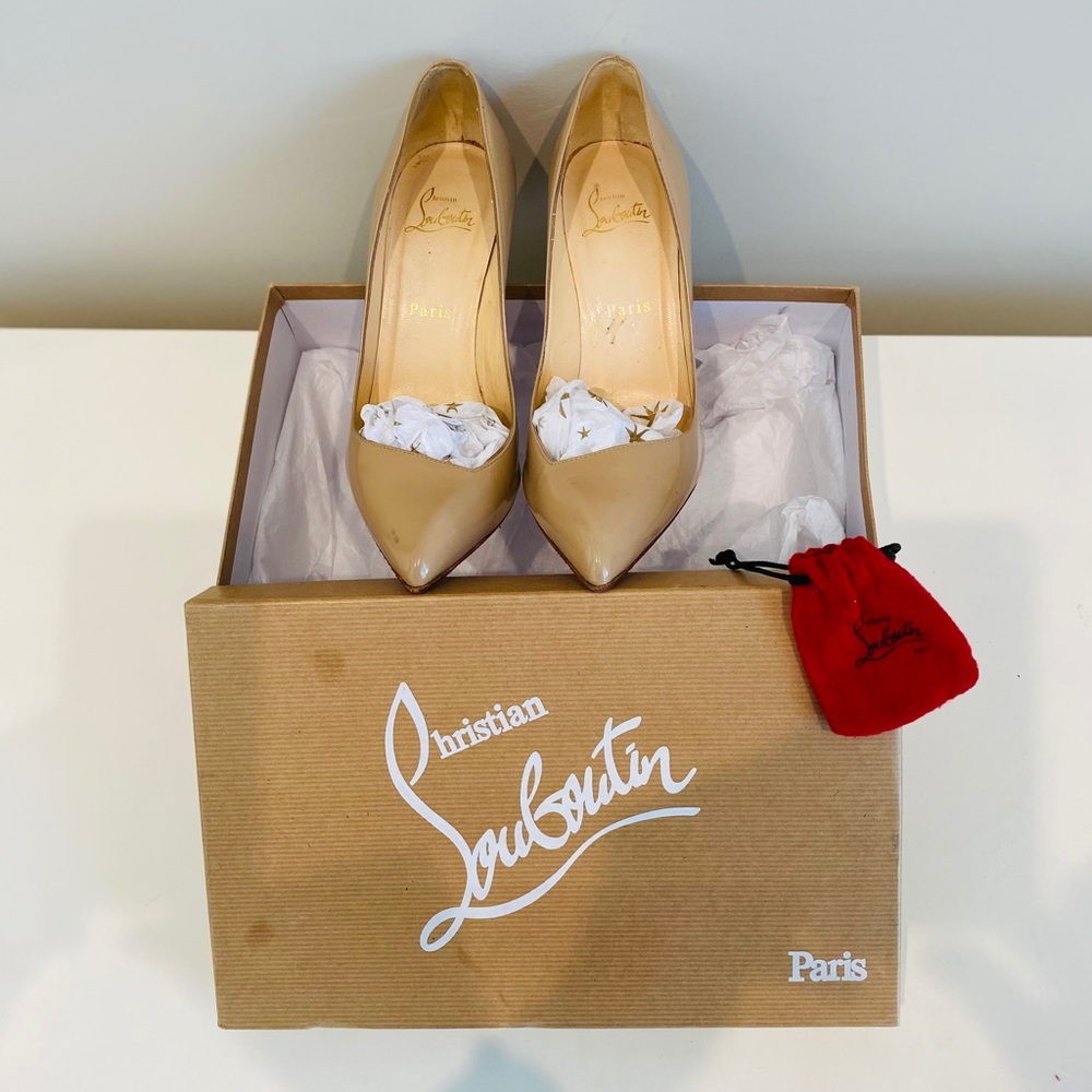 Christian Louboutin corneille 100 jazz calf pump